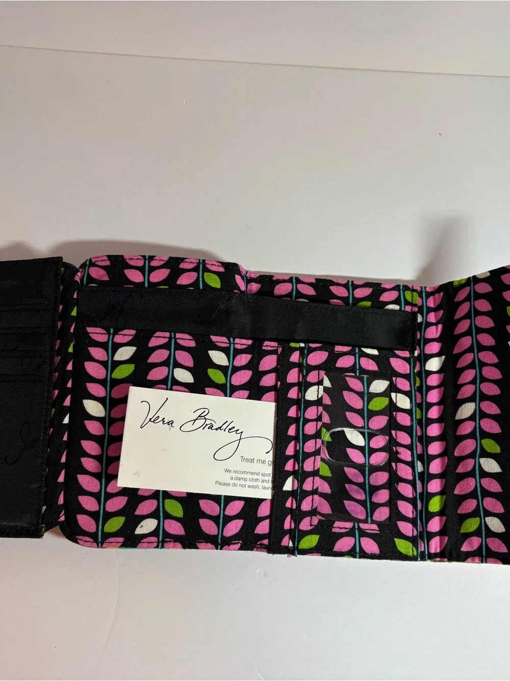 Vera Bradley Va Va Bloom Euro Wallet